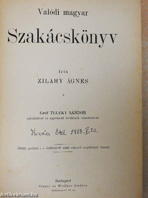 Valódi magyar Szakácskönyv