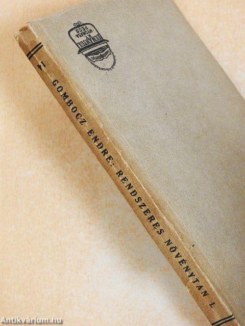 Rendszeres növénytan I.