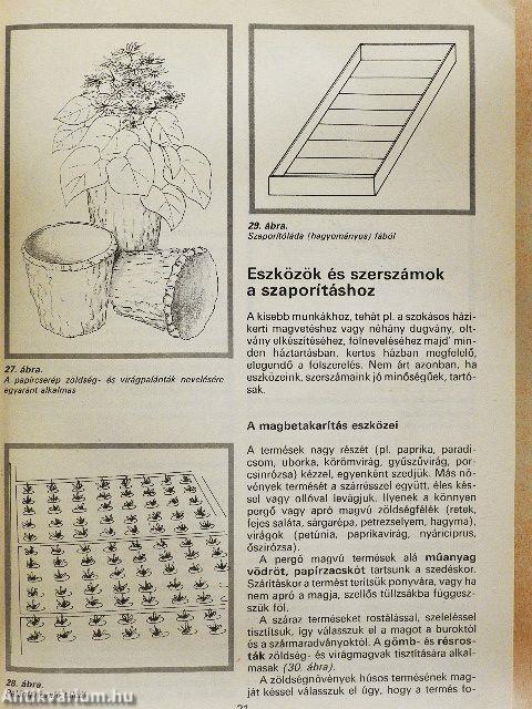 A növényszaporítás ábécéje