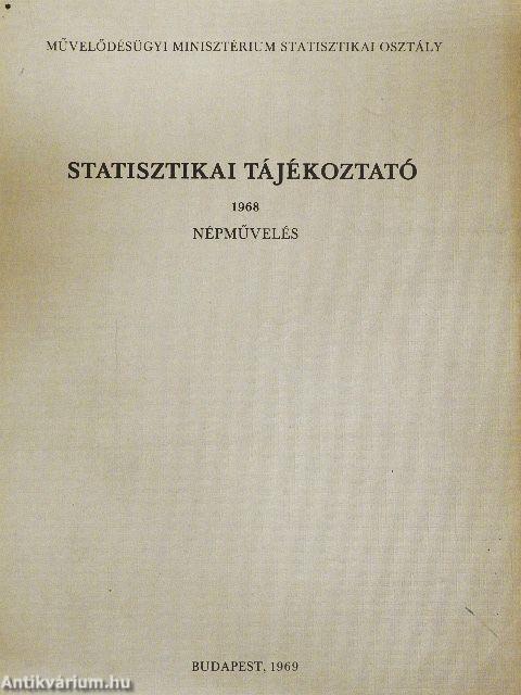 Statisztikai tájékoztató 1968.