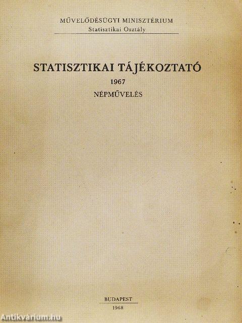 Statisztikai tájékoztató 1967.