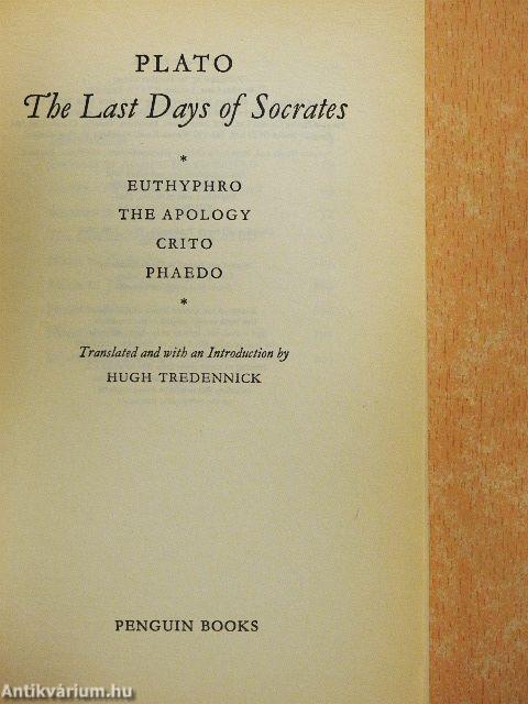 The Last Days of Socrates