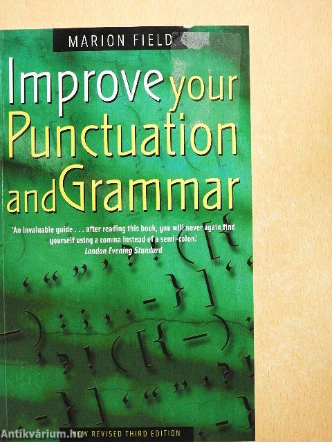 Improve your Punctuation and Grammar