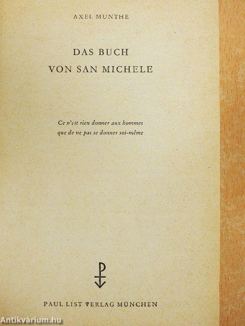 Das Buch von San Michele