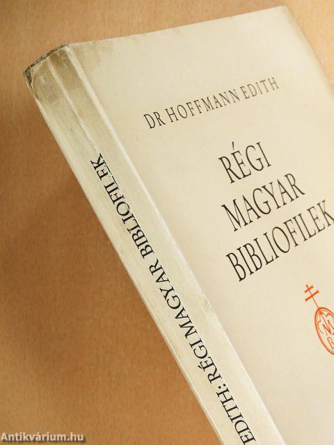 Régi magyar bibliofilek