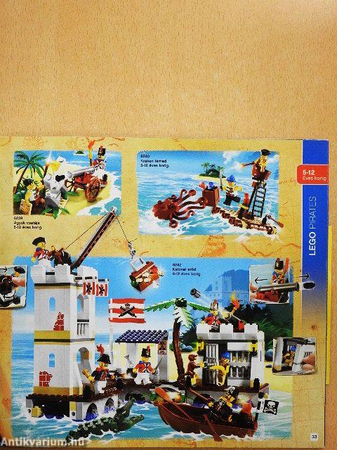 Lego játékok termékkatalógusa 2010.