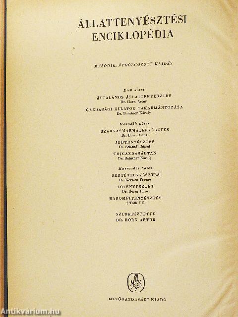 Állattenyésztési enciklopédia 2.