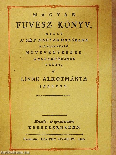 Magyar Fűvész Könyv