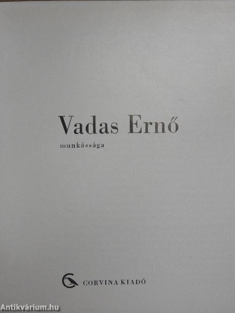 Vadas Ernő munkássága