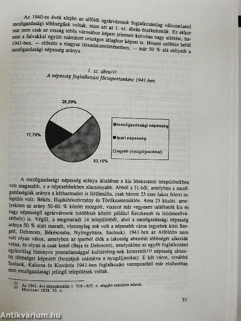 Az alföldi városok és a településpolitika