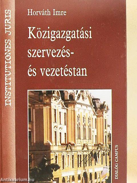 Közigazgatási szervezés- és vezetéstan
