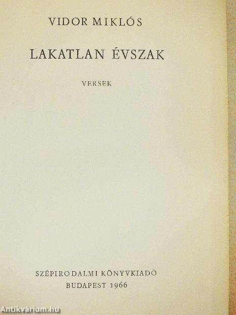 Lakatlan évszak