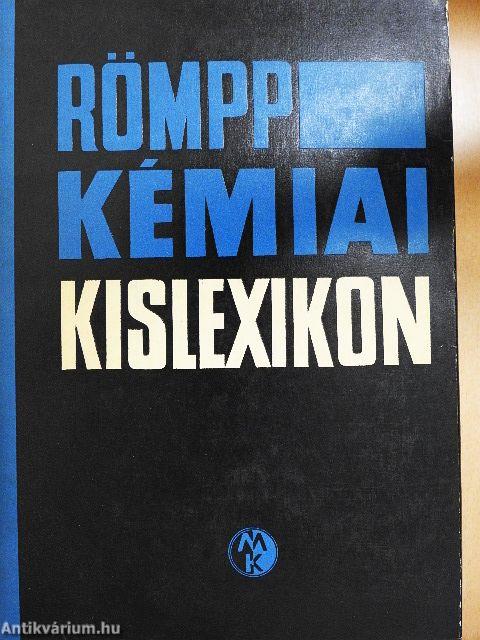 Römpp Kémiai Kislexikon
