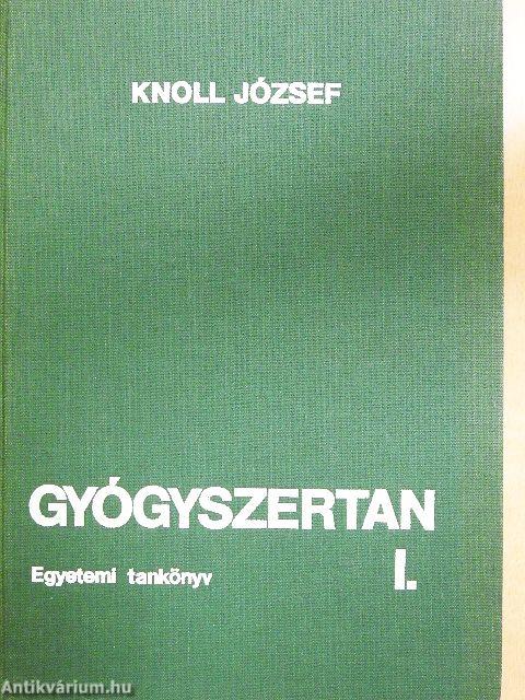 Gyógyszertan 1-2.
