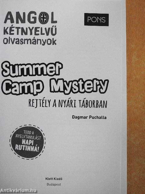 Rejtély a nyári táborban