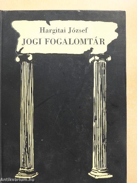 Jogi fogalomtár
