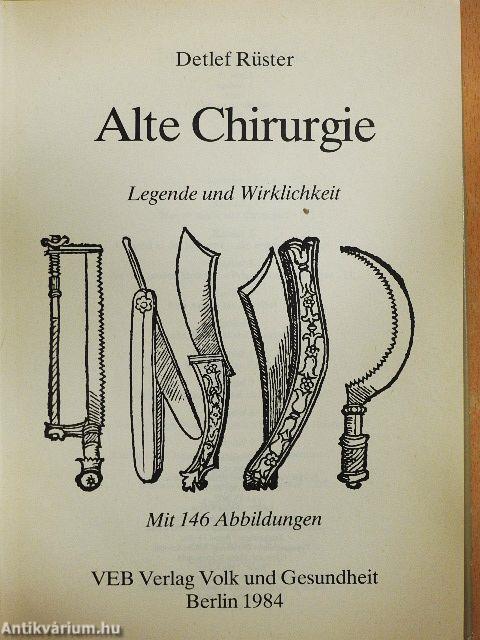 Alte Chirurgie