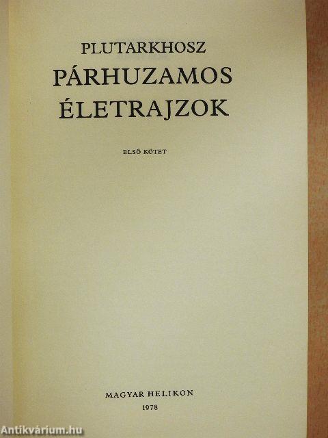 Párhuzamos életrajzok II.