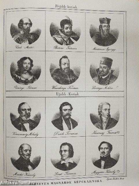 Magyarország és Erdély képekben I-IV.