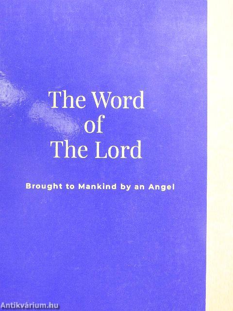 The Word of the Lord
