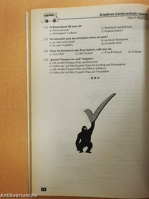 A-Z német nyelvtani és kommunikatív gyakorlatok 4-8. osztályig