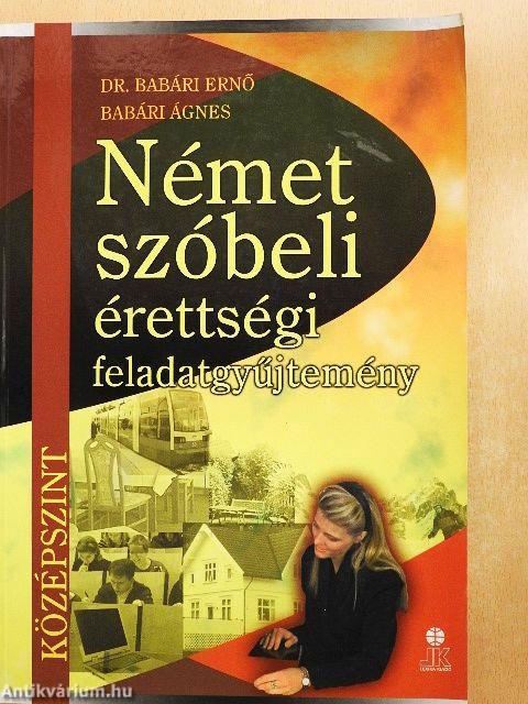 Német szóbeli érettségi feldatgyűjtemény - Középszint