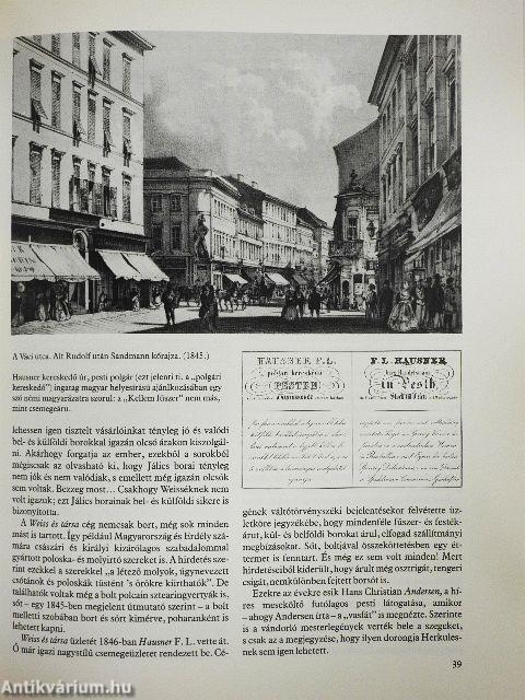 A régi Váci utca regényes krónikája