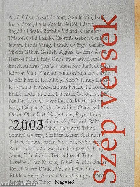 Szép versek 2003