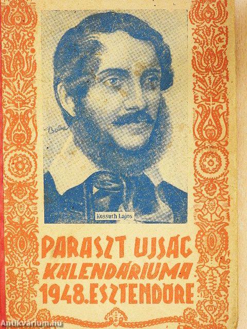 Paraszt Ujság Kalendáriuma az 1948. szökő esztendőre