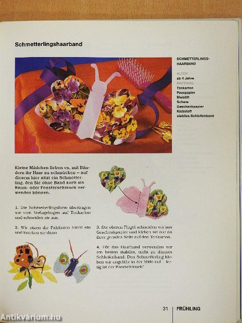 Basteln mit Pappe und Papier rund ums Jahr