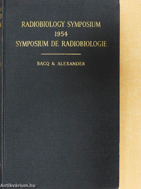Radiobiology Symposium 1954