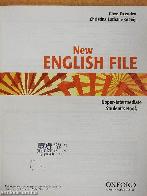 New English File - Upper-intermediate - Student's Book