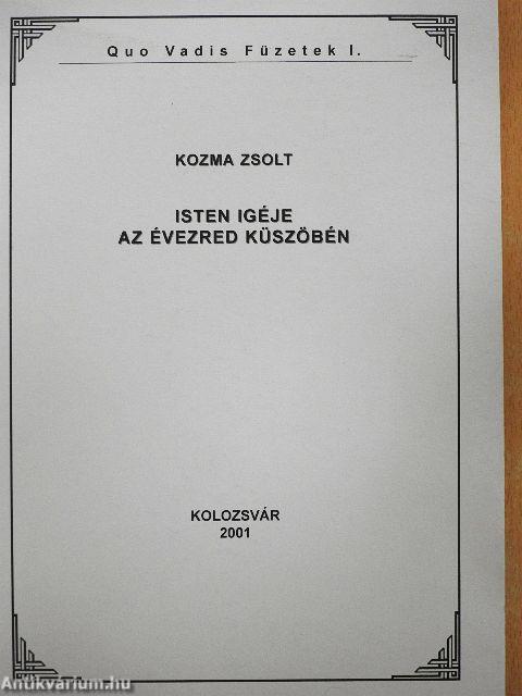 Isten igéje az évezred küszöbén