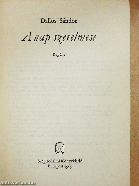 A nap szerelmese/Aranyecset