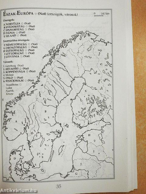 Térképismereti gyakorlatok 1.