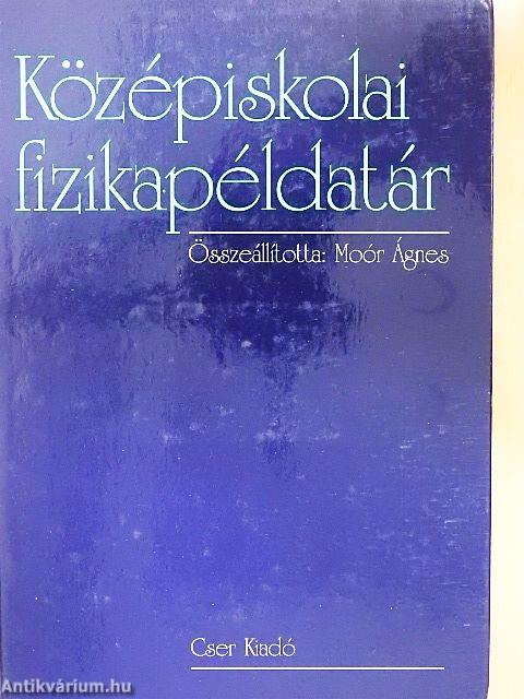 Középiskolai fizikapéldatár