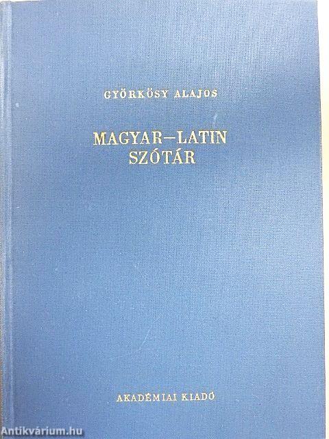 Magyar-latin szótár