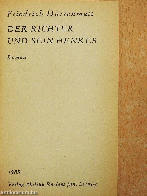 Der Richter und sein Henker