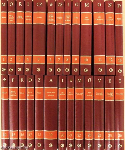 Móricz Zsigmond prózai művei 1-26.