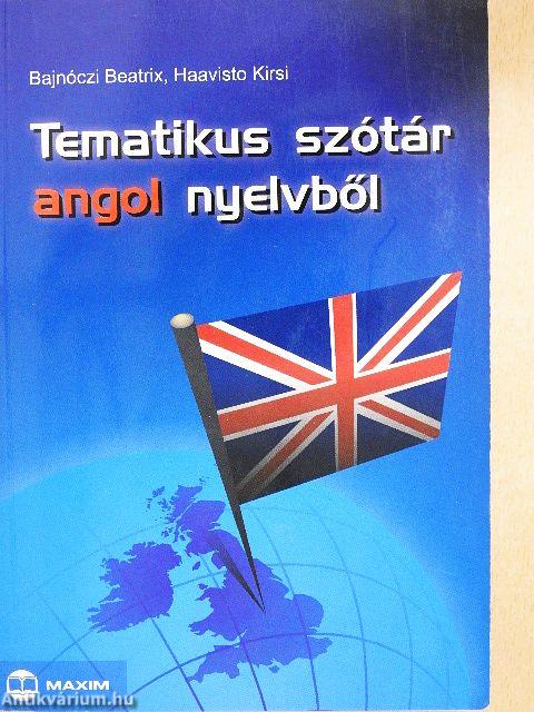 Tematikus szótár angol nyelvből