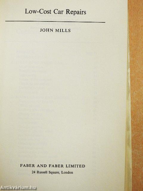 Low-Cost Car Repairs