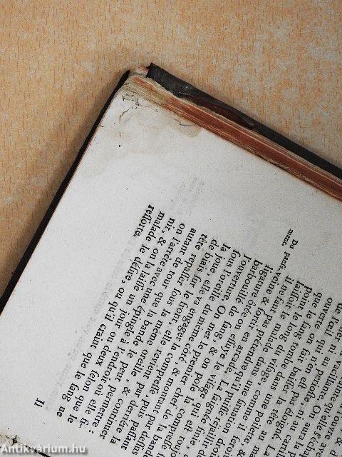 Cours d'operations de Chirurgie II. (töredék)