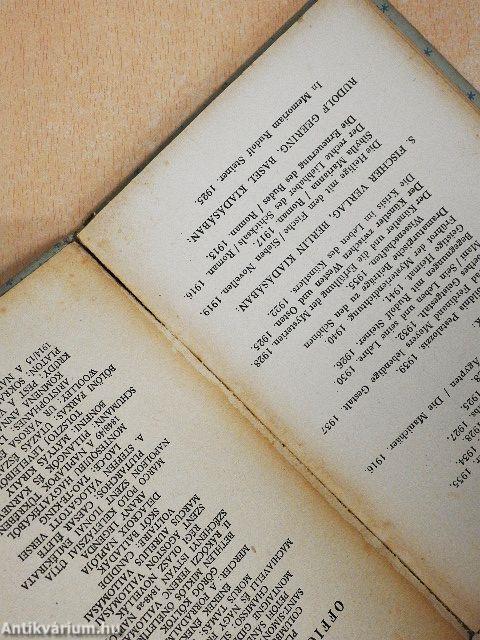 Albert Steffen válogatott versei