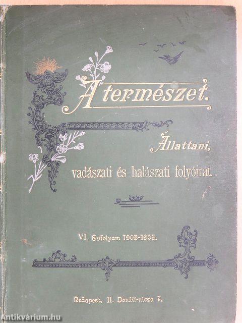 A Természet 1902. szeptember 1.-1903. augusztus 15.