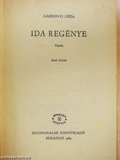 Ida regénye I-II.