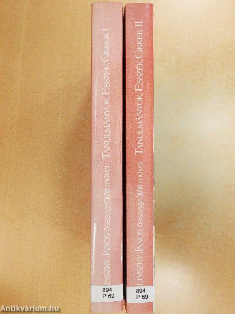 Tanulmányok, esszék, cikkek I-II.