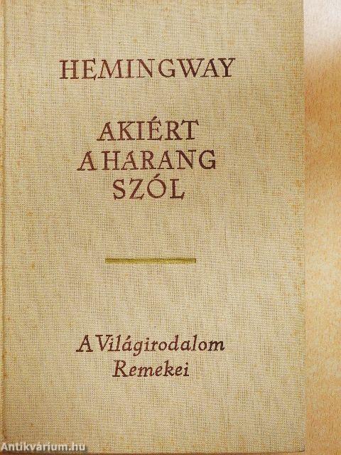 Akiért a harang szól