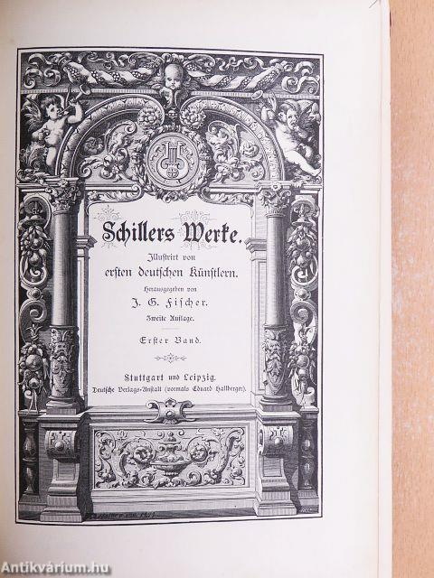 Schillers Werke I-IV. (gótbetűs)