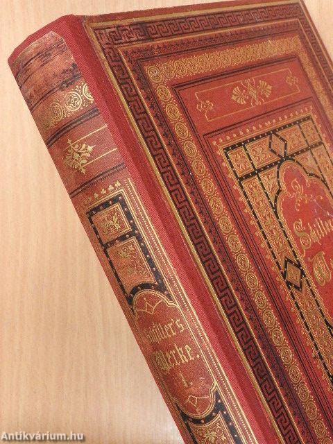 Schillers Werke I-IV. (gótbetűs)