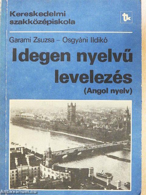 Idegen nyelvű levelezés - Angol nyelv